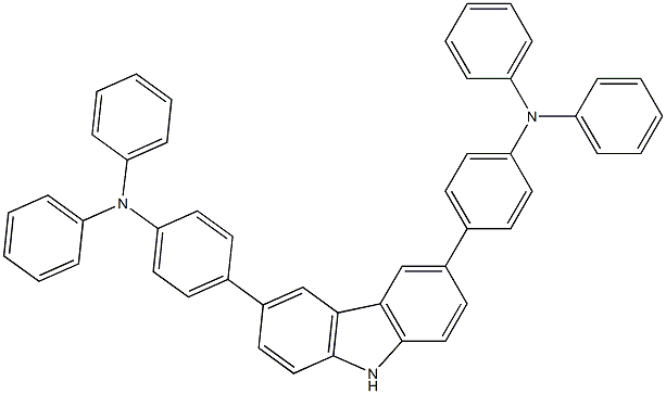 Benzenamine, 4,4'-9H-carbazole-3,6-diylbis[N,N-diphenyl- CAS#: 885665-26-9