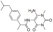 Benzeneacetamide, N-(6-amino-1,2,3,4-tetrahydro-1,3-dimethyl-2,4-dioxo-5-pyrimidinyl)--alpha--methyl-4-(2-methylpropyl)- CAS#: 872051-97-3