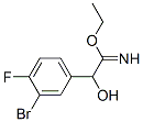 Benzeneethanimidic acid, 3-bromo-4-fluoro--alpha--hydroxy-, ethyl ester (9CI) CAS#: 871977-74-1