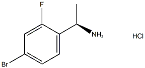 Benzenemethanamine, 4-bromo-2-fluoro-.alpha.-methyl-, hydrochloride (1:1), (.alpha.R)- CAS#: 845829-91-6