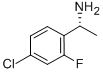 Benzenemethanamine, 4-chloro-2-fluoro-a-methyl-, (aR)- CAS#: 856758-58-2