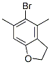 Benzofuran, 5-bromo-2,3-dihydro-4,6-dimethyl- (9CI) CAS#: 820258-91-1