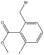 Benzoic acid, 2-(broMoMethyl)-6-iodo-, Methyl ester CAS#: 861840-51-9