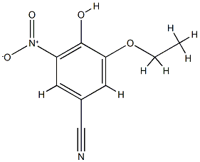 Benzonitrile, 3-ethoxy-4-hydroxy-5-nitro- CAS#: 834907-59-4