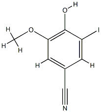 Benzonitrile, 4-hydroxy-3-iodo-5-Methoxy- CAS#: 834907-45-8
