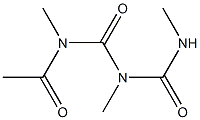 Biuret, 1-acetyl-1,3,5-trimethyl- (2CI) CAS#: 861778-28-1