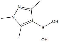 Boronic acid, B-(1,3,5-trimethyl-1H-pyrazol-4-yl)- CAS#: 847818-62-6