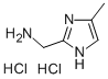 C-(4-METHYL-1H-IMIDAZOL-2-YL)-METHYLAMINE 2HCL CAS#: 855250-27-0