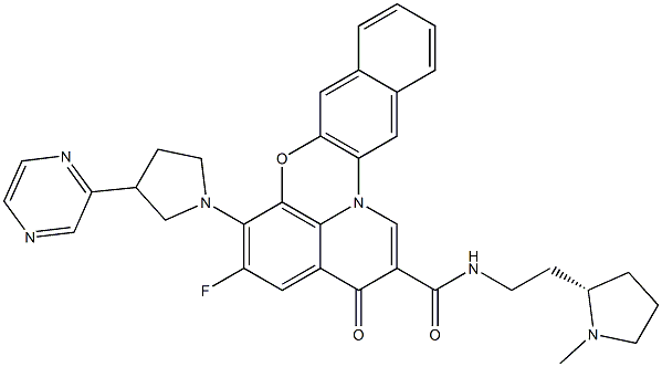 CX-3543 CAS#: 865311-47-3
