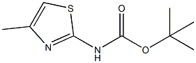 Carbamic acid, N-(4-methyl-2-thiazolyl)-, 1,1-dimethylethyl ester CAS#: 848472-44-6