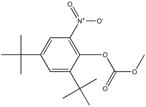 Carbonic acid 2,4-di-tert-butyl-6-Nitro-phenyl ester Methyl ester CAS#: 873055-56-2