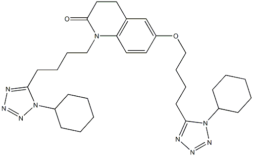 Cilostazol Related Compound C (50 mg) (1-(4-(5-Cyclohexyl-1H-tetrazol-1-yl)butyl)-6-(4-(1-cyclohexyl-1H-tetrazol-5-yl)butoxy)-3,4-dihydroquinolin-2(1H)-one) CAS#: 865792-18-3
