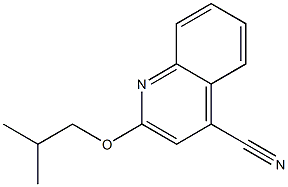 Cinchoninonitrile, 2-isobutoxy- (4CI) CAS#: 855165-23-0