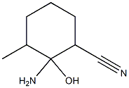 Cyclohexanenitrile, 2-amino-2-hydroxy-3-methyl- (2CI) CAS#: 861618-27-1