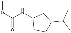 Cyclopentanecarbamic acid, 3-isopropyl-, methyl ester (1CI) CAS#: 861574-16-5