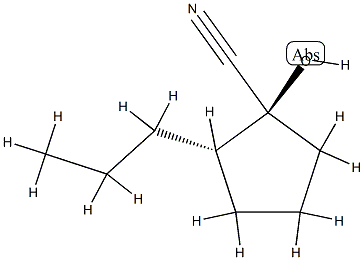 Cyclopentanecarbonitrile, 1-hydroxy-2-propyl-, (1R,2R)-rel- (9CI) CAS#: 834885-48-2