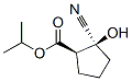 Cyclopentanecarboxylic acid, 2-cyano-2-hydroxy-, 1-methylethyl ester, (1R,2S)- (9CI) CAS#: 834886-24-7