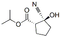 Cyclopentanecarboxylic acid, 2-cyano-2-hydroxy-, 1-methylethyl ester, (1S,2S)- (9CI) CAS#: 834886-30-5