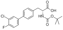 D-2-(BOC-AMINO)-3-(3'-CHLORO-4'-FLUOROBIPHENYL-4-YL)PROPANOIC ACID CAS#: 845530-07-6