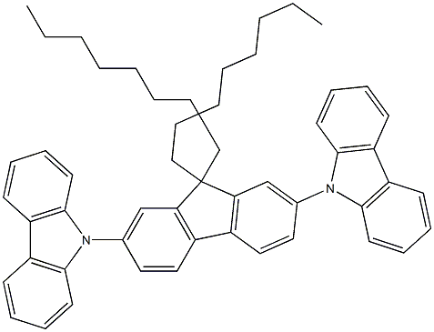 DOFL-CBP , 2,7-Bis(9-carbazolyl)-9,9-dioctylfluorene CAS#: 848900-30-1