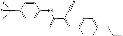 (E)-2-cyano-3-(4-ethoxyphenyl)-N-[4-(trifluoromethyl)phenyl]-2-propenamide CAS#: 866156-41-4