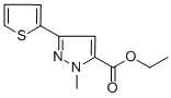 ETHYL 1-METHYL-3-THIEN-2-YL-1H-PYRAZOLE-5-CARBOXYLATE CAS#: 868755-61-7