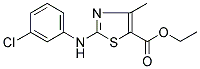 ETHYL 2-(3-CHLORO-PHENYLAMINO)-4-METHYL-THIAZOLE-5-CARBOXYLATE CAS#: 859486-61-6