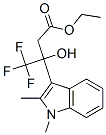 ETHYL 3-(1,2-DIMETHYL-1H-INDOL-3-YL)-4,4,4-TRIFLUORO-3-HYDROXYBUTANOATE CAS#: 852991-34-5