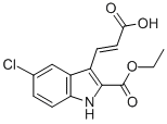 ETHYL 3-(2-CARBOXY-VINYL)-5-CHLORO-1H-INDOLE-2-CARBOXYLATE CAS#: 885273-63-2