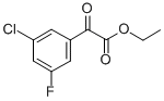 ETHYL 3-CHLORO-5-FLUOROBENZOYLFORMATE CAS#: 845790-57-0