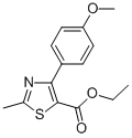 ETHYL 4-(4-METHOXYPHENYL)-2-METHYLTHIAZOLE-5-CARBOXYLATE CAS#: 887590-01-4