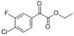 ETHYL 4-CHLORO-3-FLUOROBENZOYLFORMATE CAS#: 845790-56-9