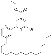 ETHYL 6-BROMO-4'-HEXADECYL-2,2'-BIPYRIDINE-4-CARBOXYLATE CAS#: 857053-81-7