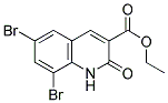 ETHYL 6,8-DIBROMO-2-OXO-1,2-DIHYDRO-3-QUINOLINECARBOXYLATE CAS#: 860787-14-0