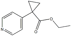 Ethyl 1-(pyridin-4-yl)cyclopropanecarboxylate CAS#: 858035-95-7