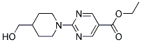 Ethyl 2-(4-(hydroxymethyl)piperidin-1-yl)pyrimidine-5-carboxylate CAS#: 875318-46-0