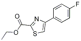 Ethyl 4-(4-Fluorophenyl)-2-thiazolecarboxylate CAS#: 886366-37-6