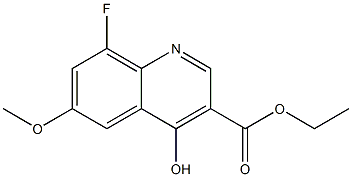 Ethyl 8-fluoro-4-hydroxy-6-Methoxyquinoline-3-carboxylate CAS#: 851973-23-4