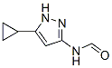 Formamide, N-(5-cyclopropyl-1H-pyrazol-3-yl)- CAS#: 845816-40-2