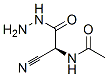 Glycine, N-acetyl-2-cyano-, hydrazide CAS#: 872305-23-2