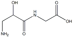 Glycine, N-(-bta--amino--alpha--hydroxypropionyl)- (3CI) CAS#: 857794-05-9