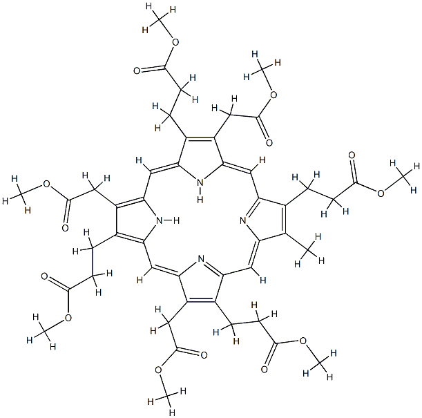 HEPTACARBOXYLPORPHYRIN I HEPTAMETHYL ESTER CAS#: 885267-27-6