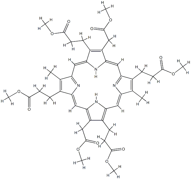 HEXACARBOXYLPORPHYRIN I HEXAMETHYL ESTER CAS#: 885267-25-4