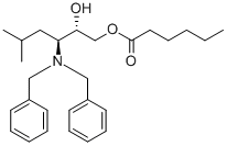 HEXANOIC ACID (2S,3S)-3-DIBENZYLAMINO-2-HYDROXY-5-METHYLHEXYL ESTER CAS#: 871949-01-8