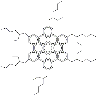Hexa-(2-ethylhexyl)-hexa-peri-hexabenzocoronene CAS#: 850804-51-2