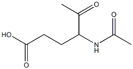 Hexanoic acid, 4-acetamido-5-oxo- (5CI) CAS#: 856348-58-8