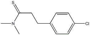 Hydrocinnamamide, p-chloro-N,N-dimethylthio- (4CI) CAS#: 858783-59-2