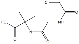 Isobutyric acid, -alpha--(-alpha--chloroacetamidoacetamido)- (3CI) CAS#: 857809-37-1