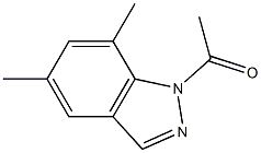 Isoindazole, 1-acetyl-5,7-dimethyl- (3CI) CAS#: 857800-75-0