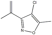 Isoxazole, 4-chloro-3-isopropenyl-5-methyl- (5CI) CAS#: 855746-90-6